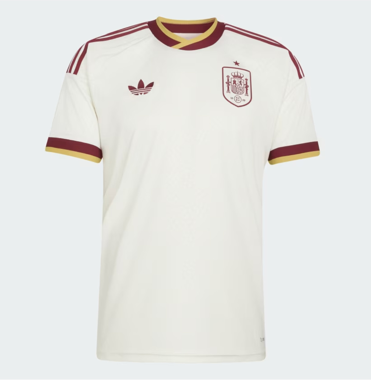 adidas Spain Soccer Team 2026 Away Logo White Jersey Top JN4397 Men Size XXL gallery