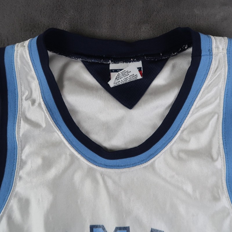 Vintage 90s Tommy Jeans Basketball Jersey Tommy Hilfiger Size XL XLarge USA Made gallery