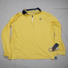 White Water Yellow UV 50 Vented Sun Shirt XL