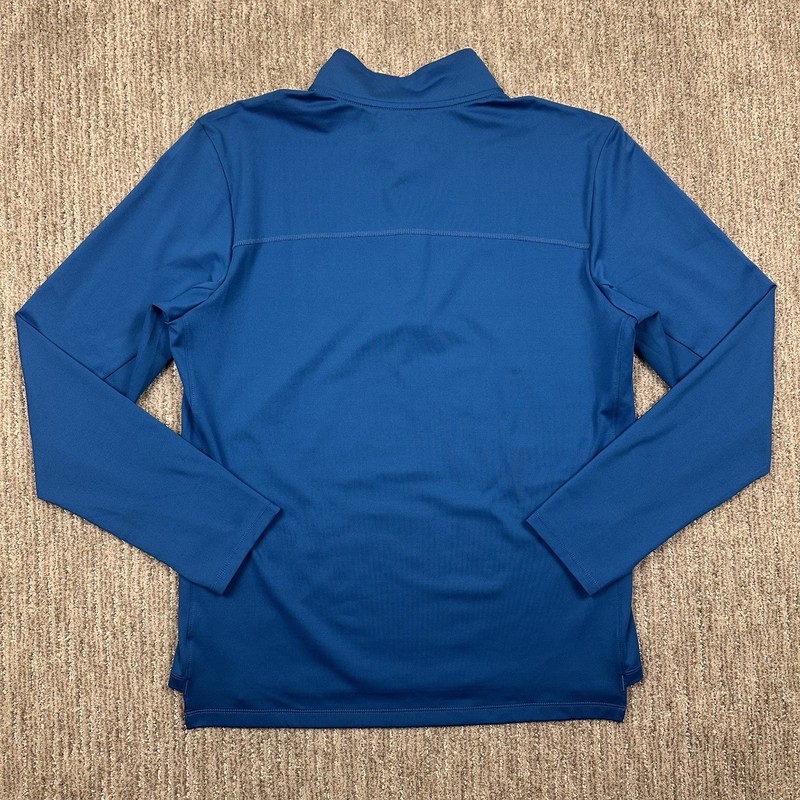 Asics Ready Set Half Zip Blue Mens Size Medium Running Outdoor NWT ￼ gallery
