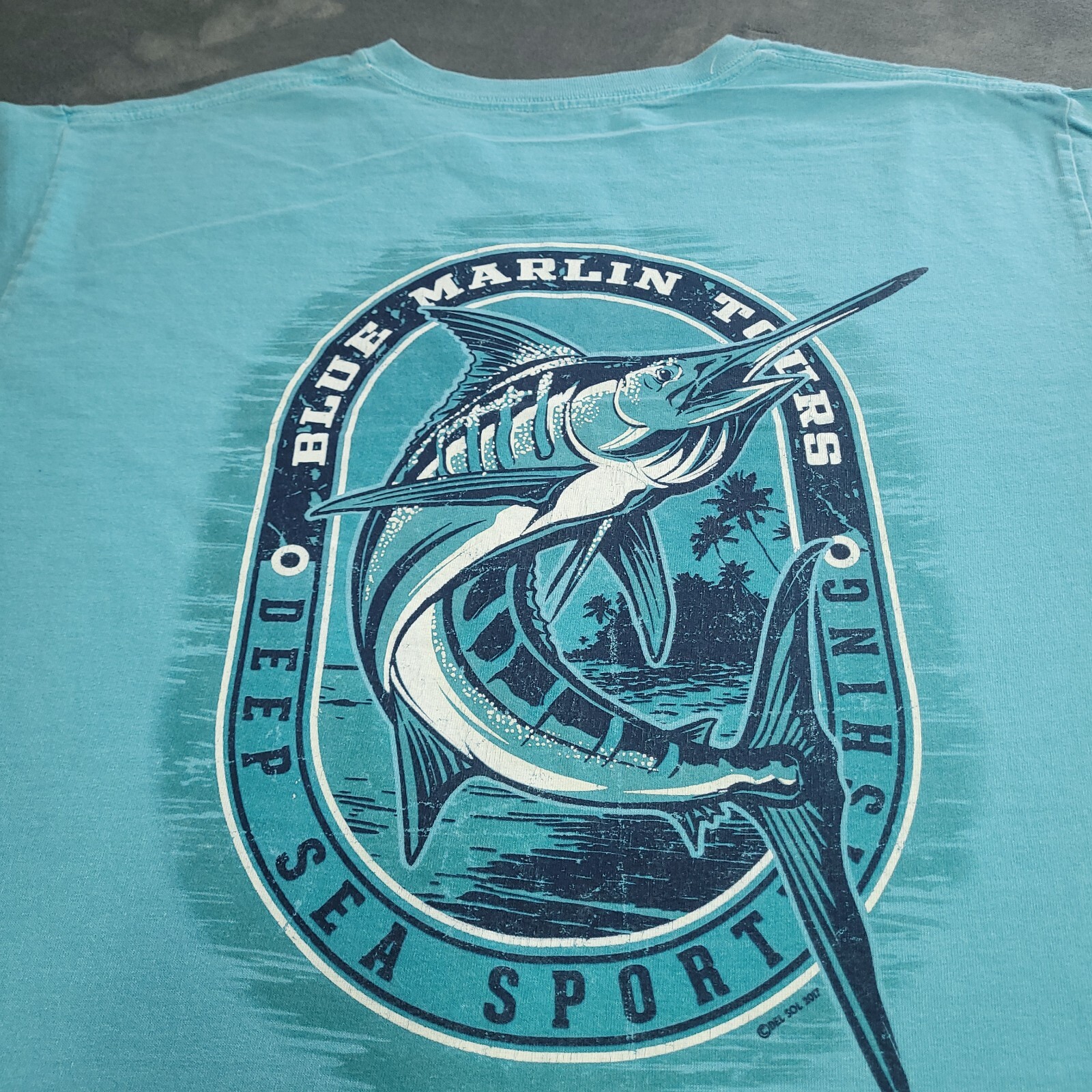 Cozumel Mexico Blue Marlin Tour Sailfish Fishing Blue Large Shirt Fish Sportsman gallery