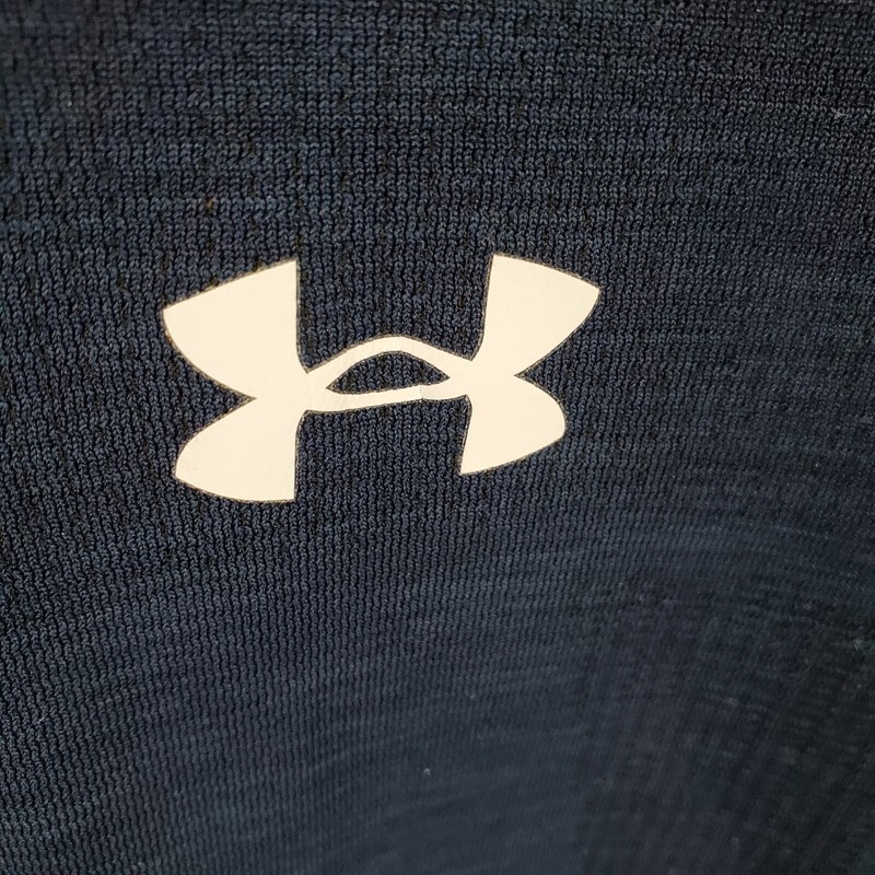 Under Armour Pullover Mens S Blue Seamless 1/2 Zip Shirt Athletic Fitted 1359875 gallery