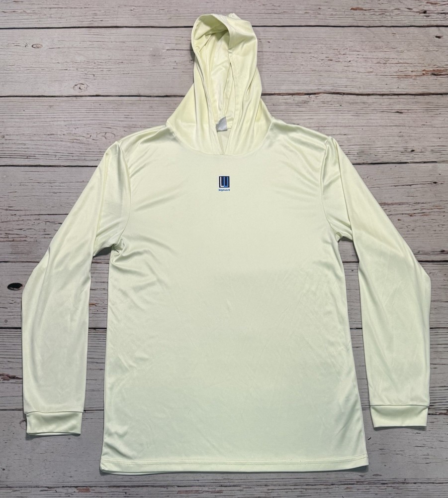 Paragon Upf 50+ Performance Shirt Men’s Sz M Yellow Hooded
