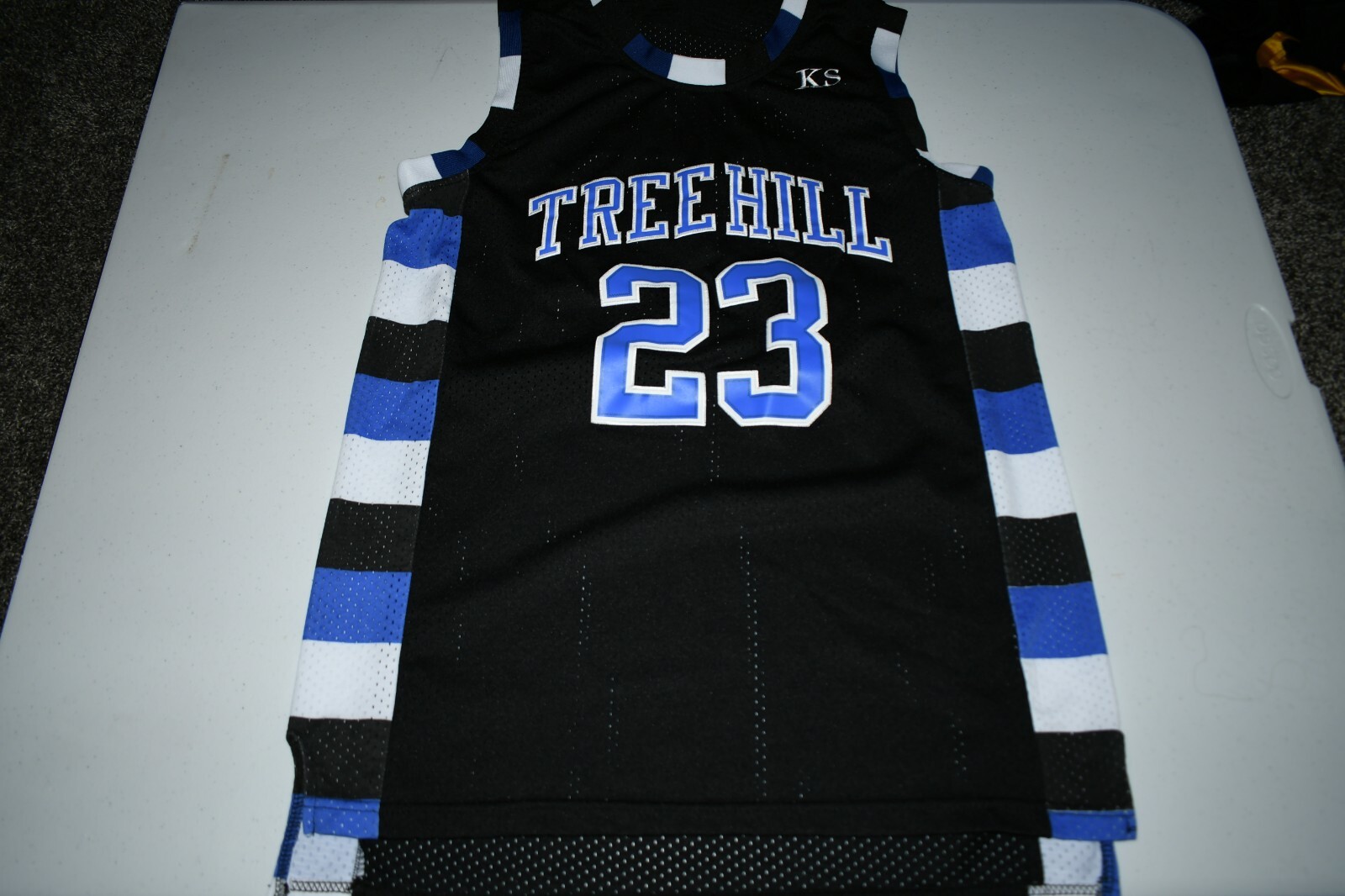 Men's One Tree Hill Nathan Scott S Basketball Jersey (Black) One Tree Hill gallery