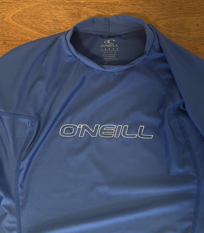 O’Neill Performance Compression Fit Long Sleeve Shirt Royal Blue 50+ UV Large gallery