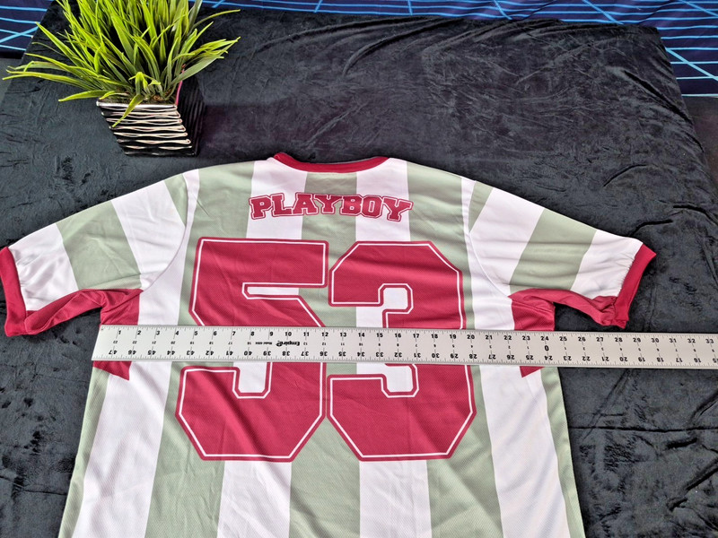 NEW - PLAYBOY ATHLETIC DEPT. 53 SOCCER JERSEY LARGE - NWT gallery