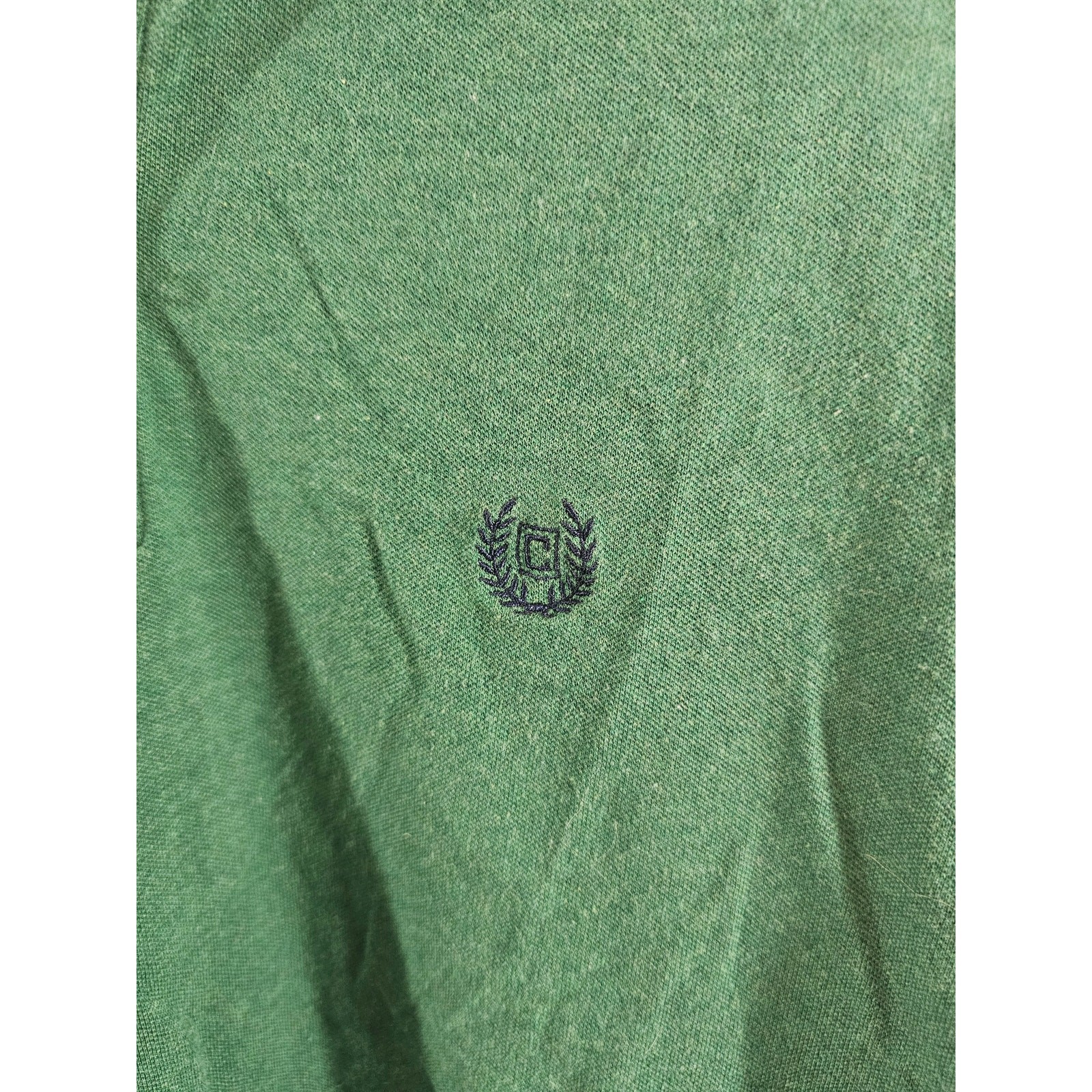Chaps Green Men’s Long Sleeve 1/4 Zip Pullover Fleece Shirt Soft Size Medium gallery