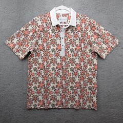 Smith & Quinn Eastwood Polo Shirt Mens XL Floral She’s a Rainbow Small Golf