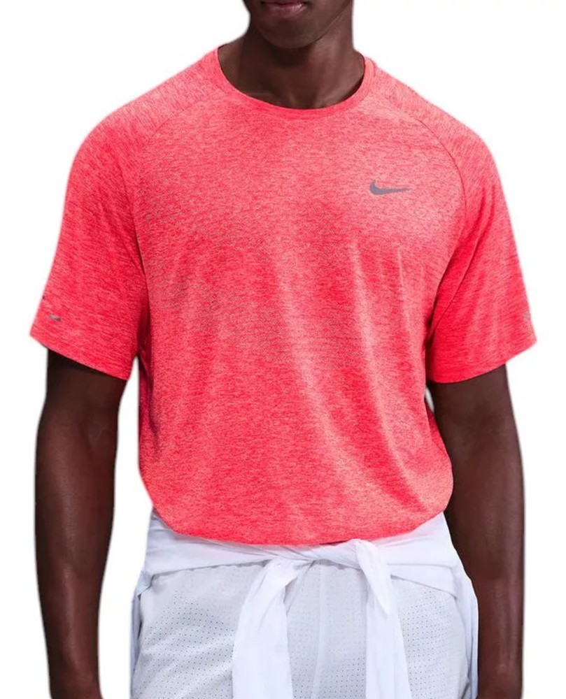 Nike Men's Dri-FIT ADV Stride Running T-Shirt Bright Crimson NEW $60