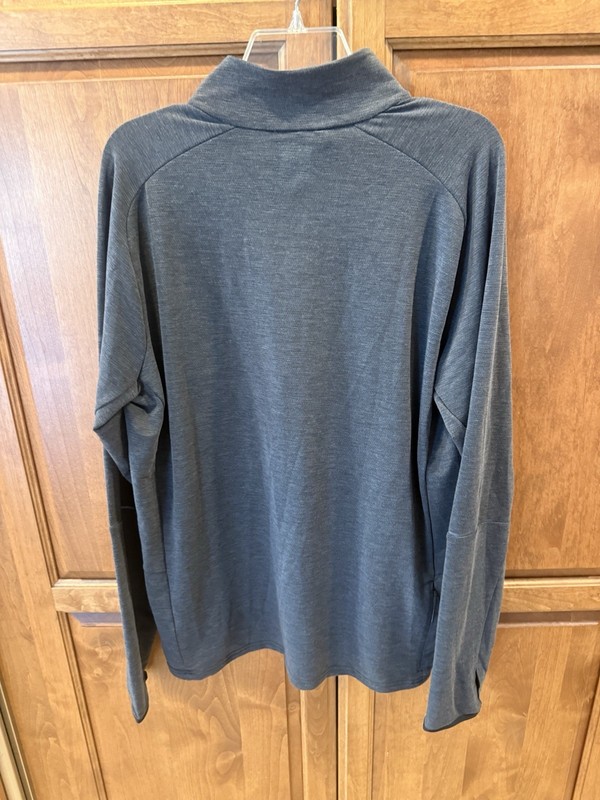 Hill City Train 1/2 Zip New With Tags Size Large Gray gallery