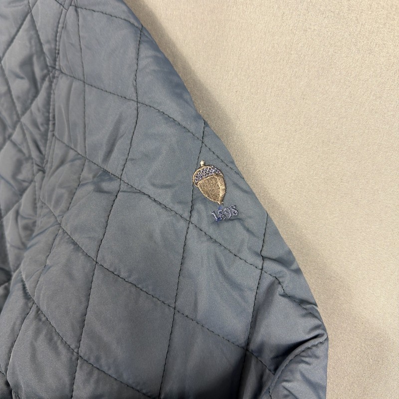Johnnie-O Golf Jacket Sleeve Logo Juno Quilted XL Navy Polyester NWT MSRP $228 gallery