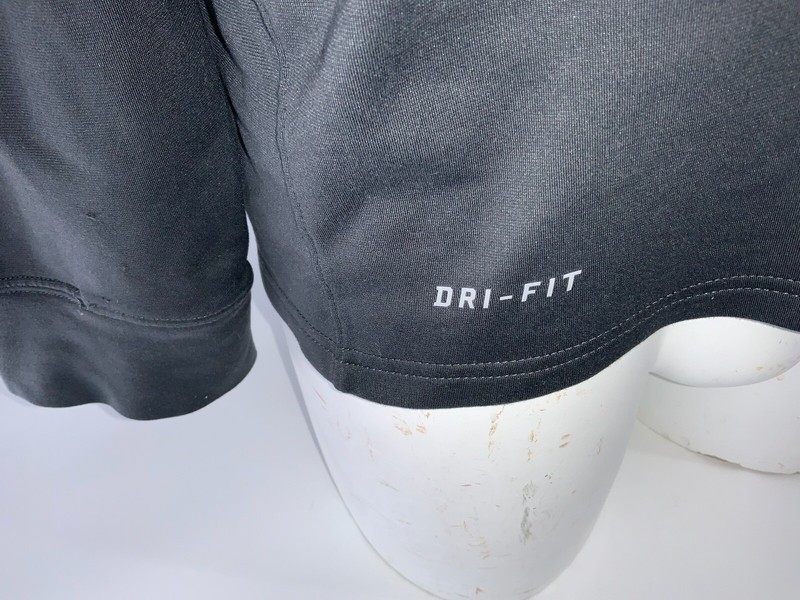 Nike Dri-Fit Running Pullover L Men Gray ¼ Zip Poly Spandex YGI B2-466 gallery