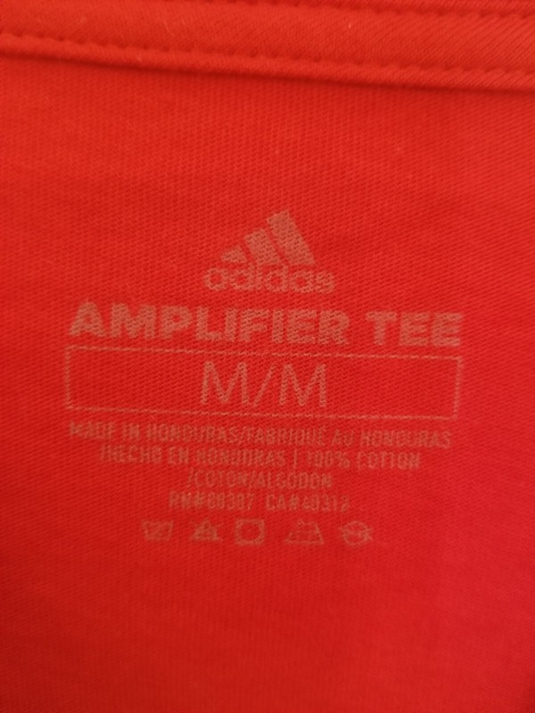 Adidas Amplifier Long Sleeve Tee Sheridan Golf Red Size Medium New With Tags gallery