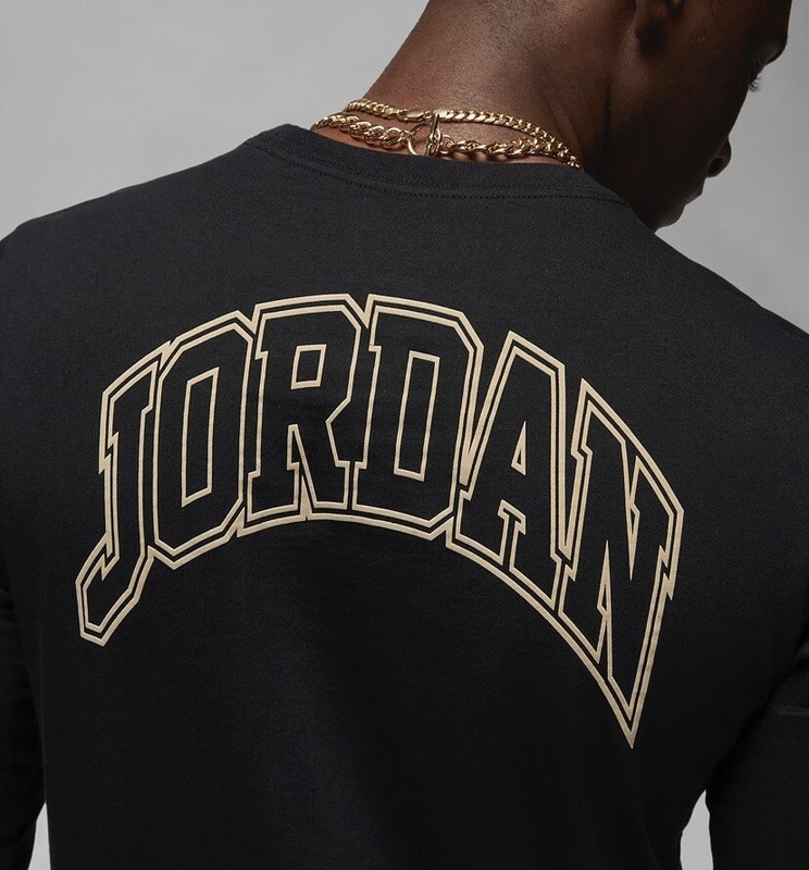 $45 NEW Men's Nike Jordan Holiday Jumpman ‘85 Long Sleeve Crew T-Shirt DV1465 XL gallery