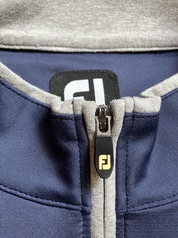 Foot Joy 1/4 Zip Performance Golf Pullover Lot Men’s XL Thermo Series Blue gallery