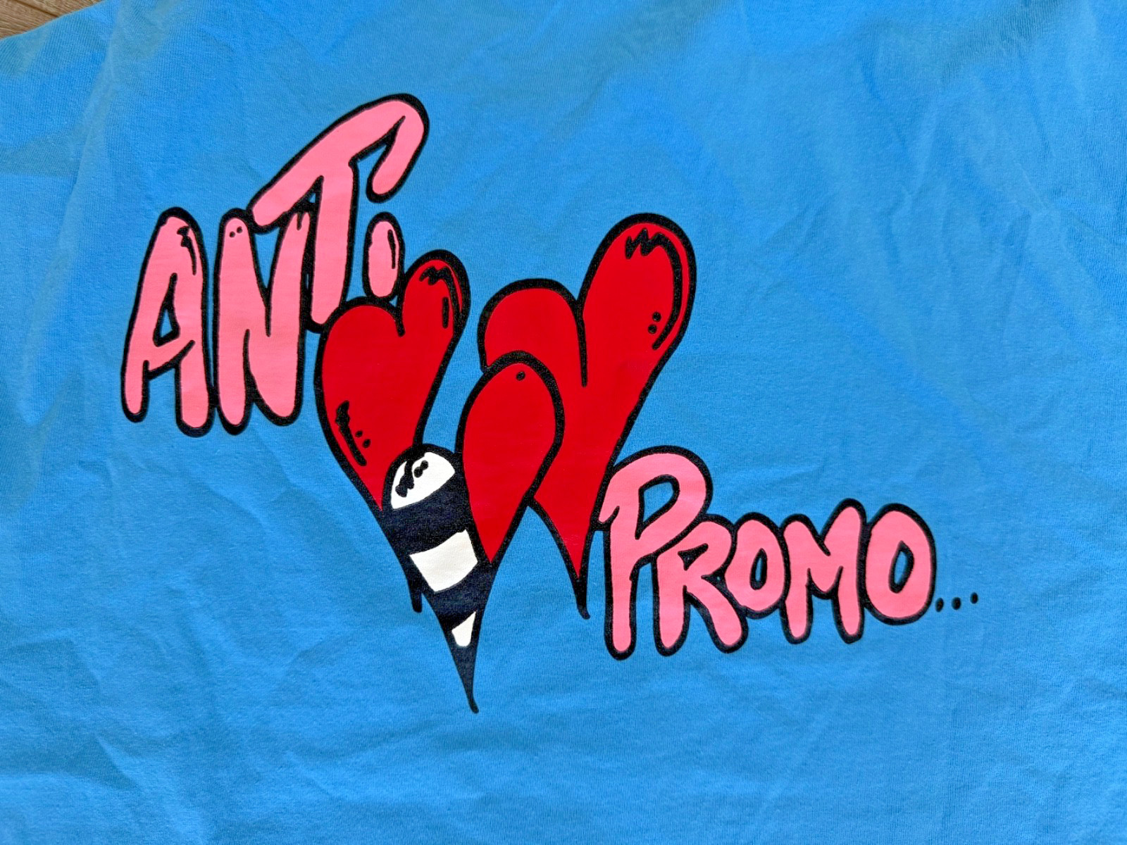 Matty Boy Anti Promo Blue Tee Size XL / Chrome Hearts PTP 25" gallery