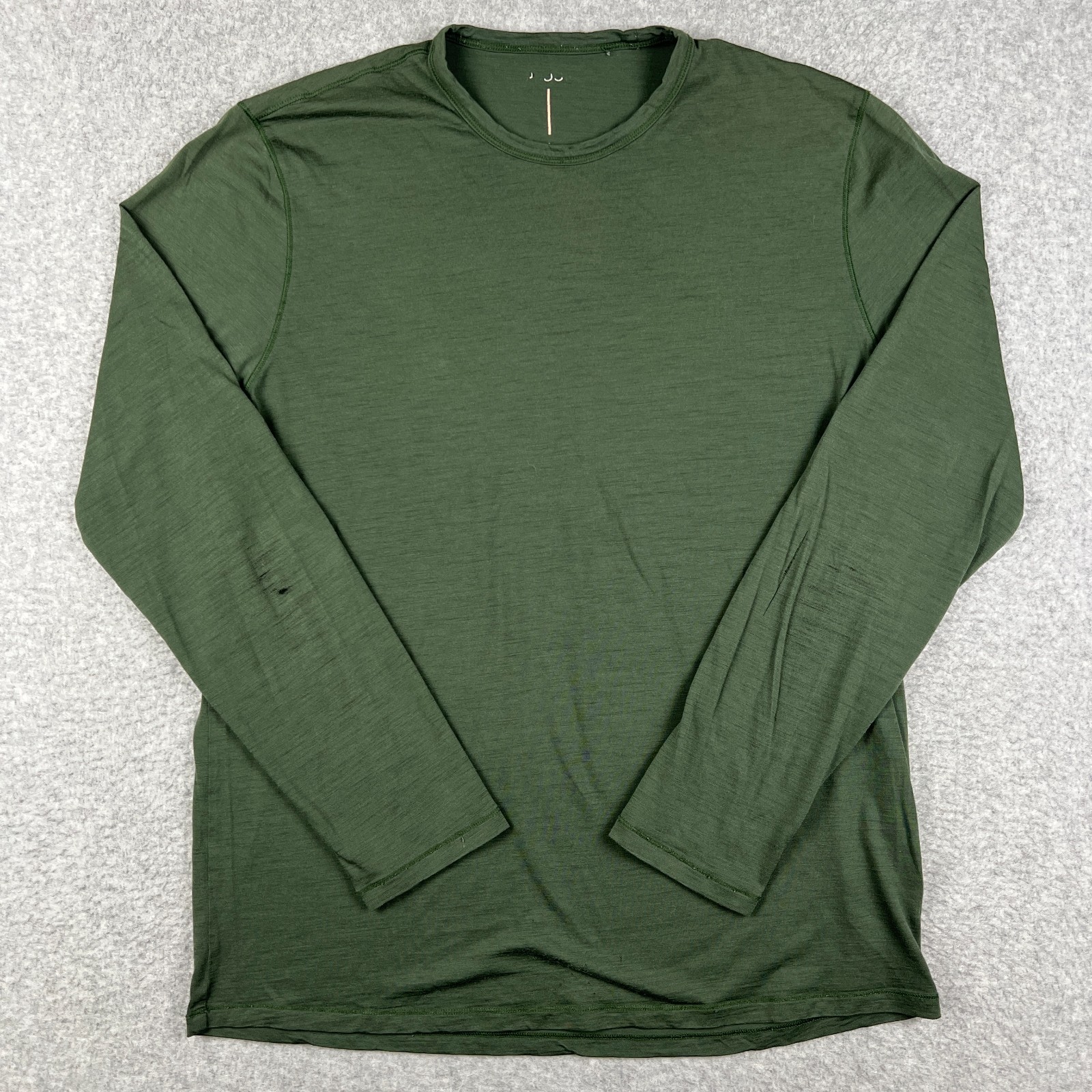 PROOF 72 Hour Merino Wool Shirt Baselayer Long Sleeve Large Green Huckberry READ gallery
