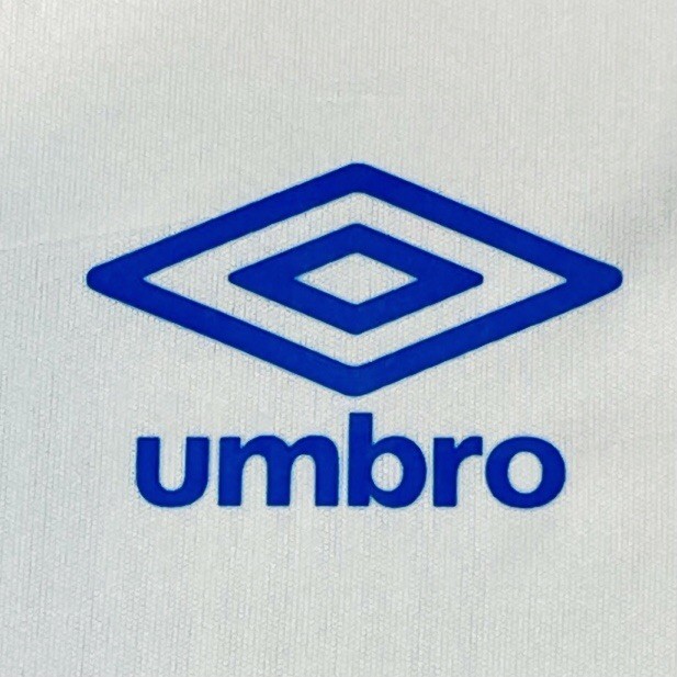 Umbro 90’s Retro Style Men’s Belfast Activewear White Soccer Jersey Size XL NEW gallery