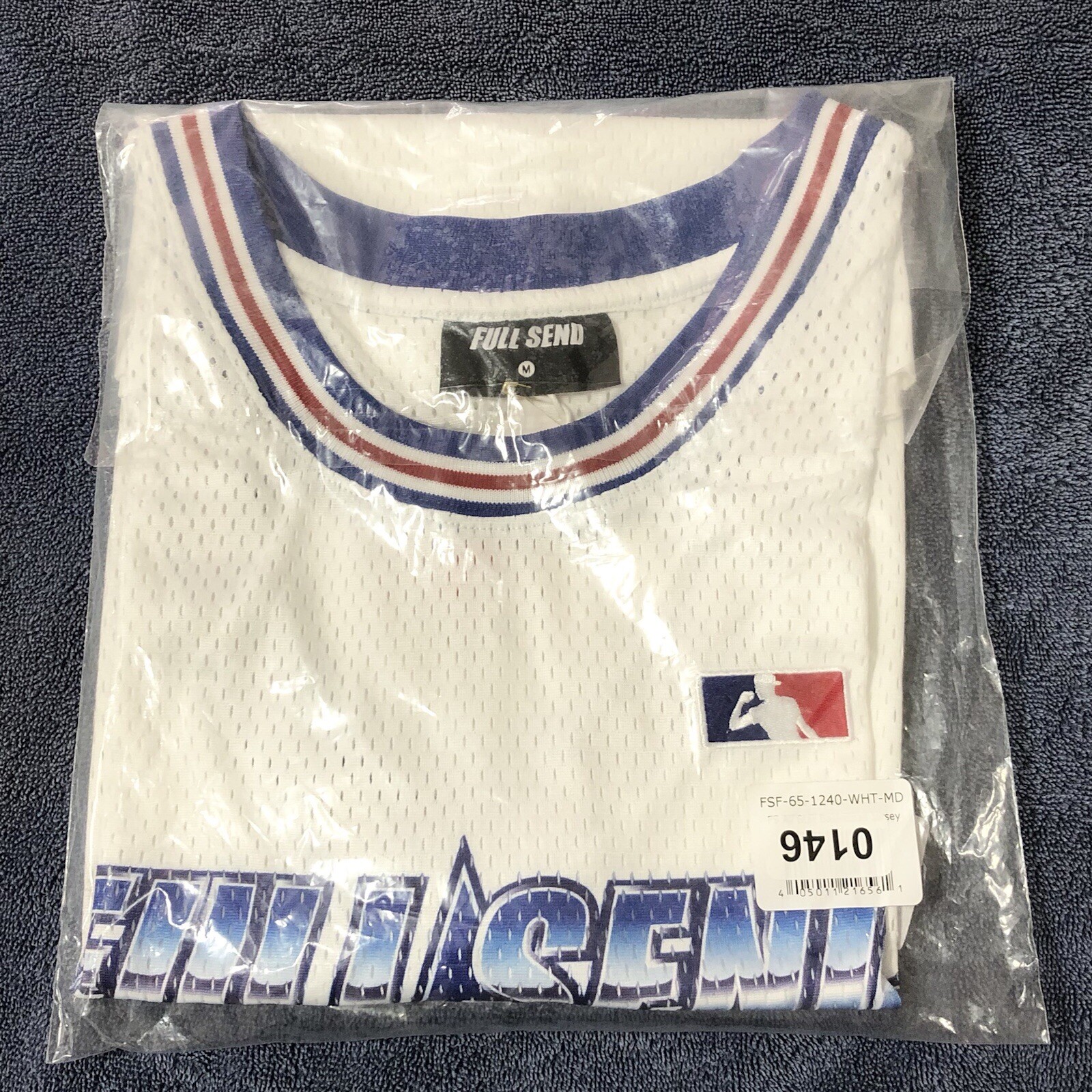Full Send USA All Star Basketball Jersey White Men’s Size Medium NEW In Plastic gallery
