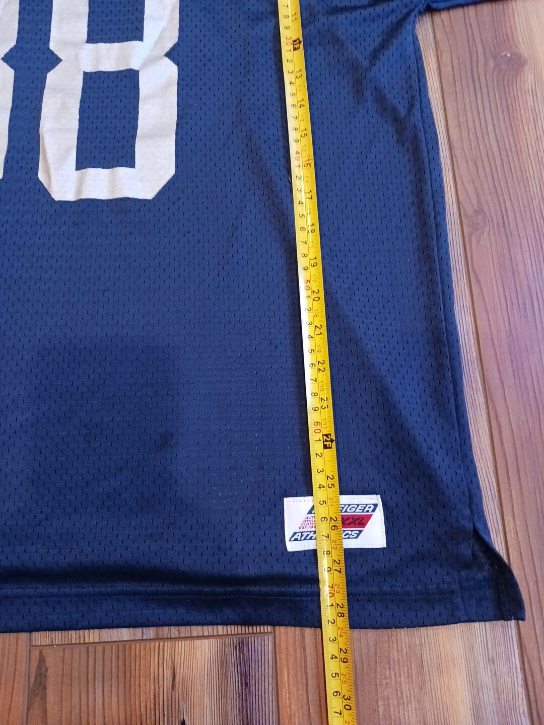 VINTAGE TOMMY HILFIGER #88 JERSEY HILFIGER ATHLETICS SEE DISC FOR SIZE 24 CH 28L gallery