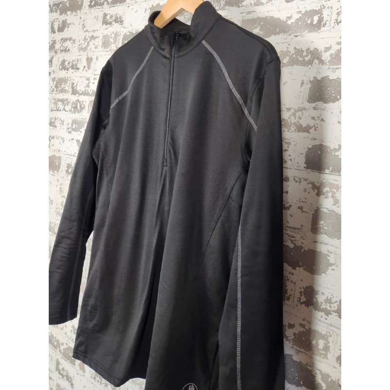 Body Glove Men's XL Black Quarter-Zip Pullover Athletic Fit Performance Top gallery