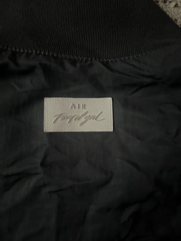 Nike x Fear Of God NBA Warm Up Jacket Black Mens Size S CU4686 010 Pre Owned gallery
