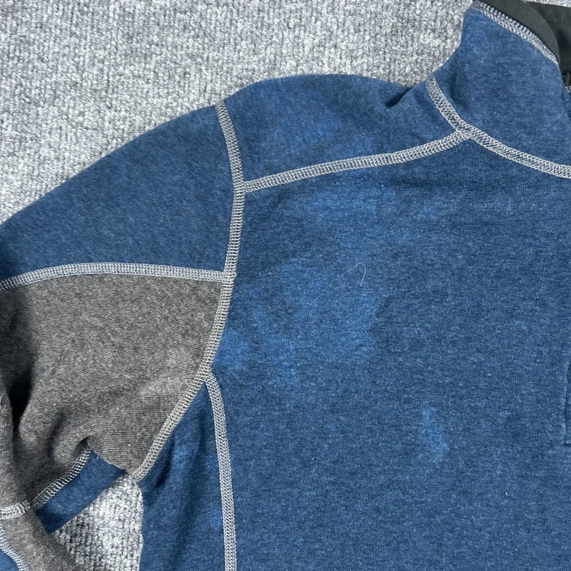 Kuhl Pullover Mens Large Blue Kashmira 1/4 Zip Fleece Hiking Shirt Base Layer gallery