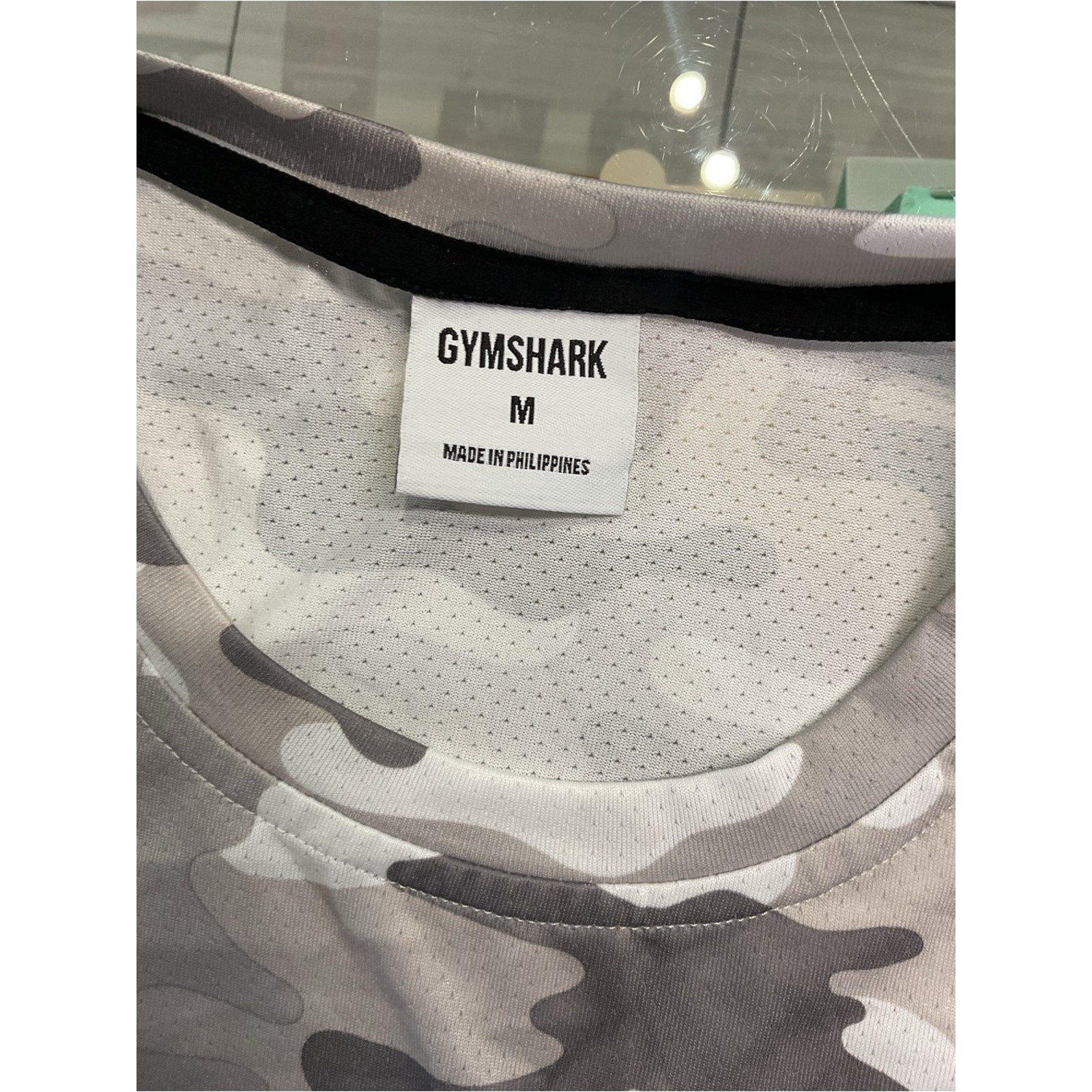 Gymshark Grey Camo Performance Tank Top gallery