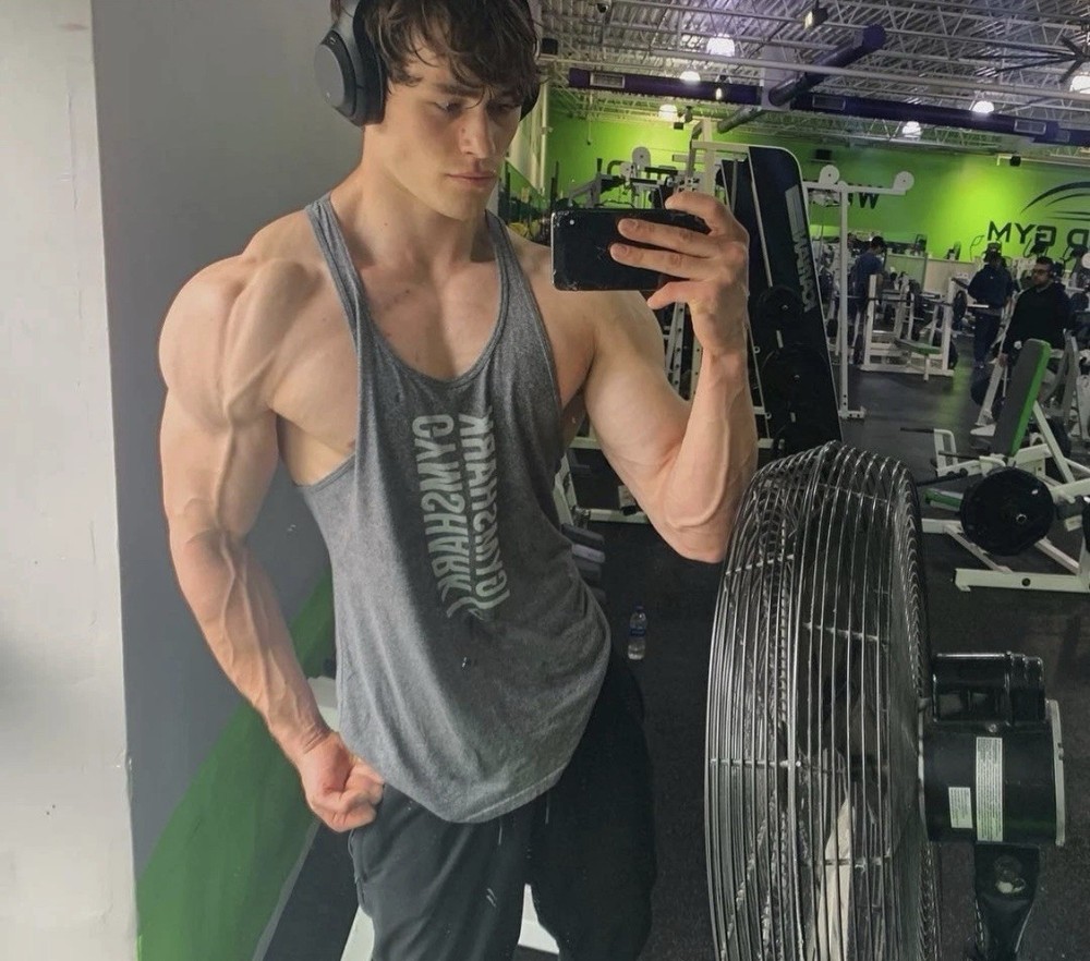 Gymshark Statement Stringer OG very rare David Laid Size Large