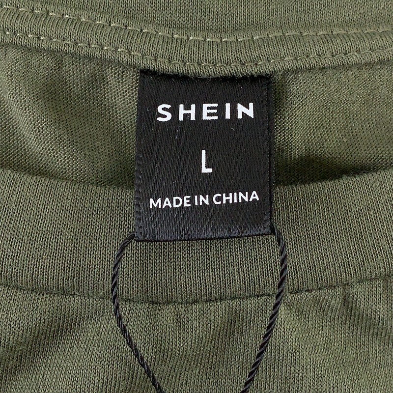 SHEIN BASICS Men's Size Large (40) Solid Army Green Crew Neck Tank Top NWT gallery