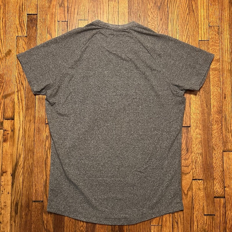 Alphalete Men’s Athletic T Shirt Size Small Performance Fit Cotton Spandex Gray gallery