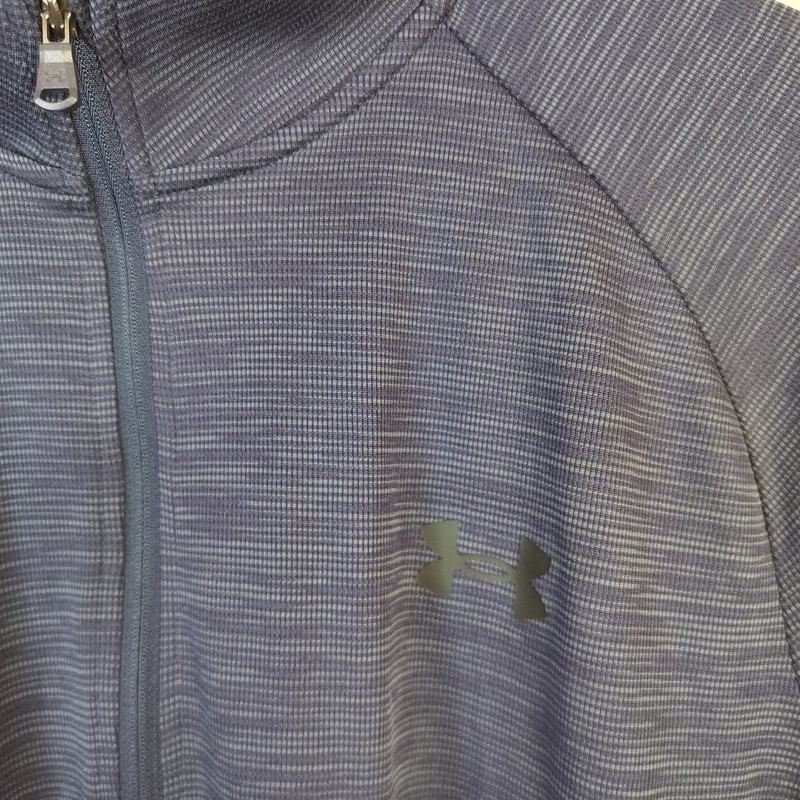 Under Armour Tech Tee Pullover Mens Medium 1/4 Zip Athletic Blue gallery