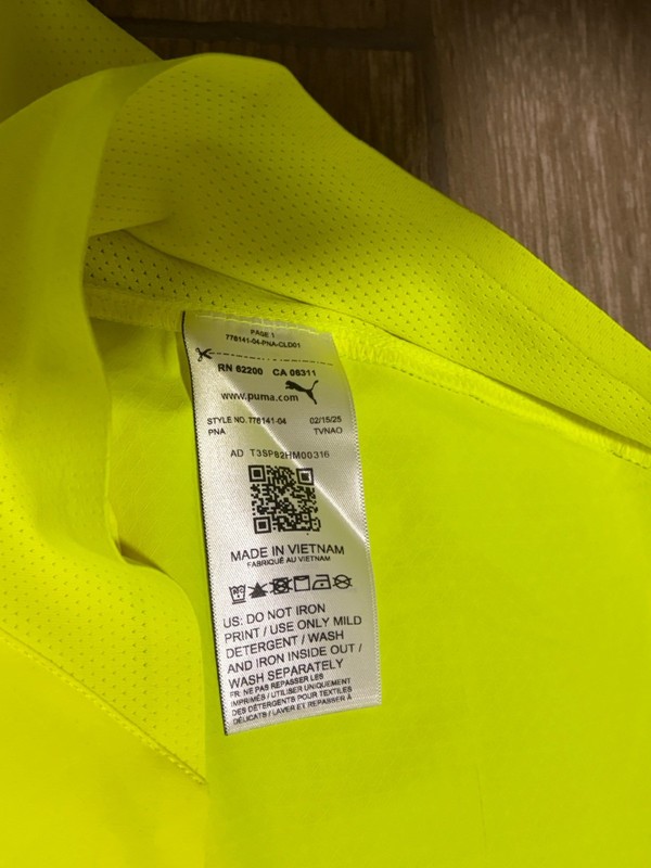 New Puma BVB Authentic Anniversary Jersey Men's Sz S Neon Black 777596 04 gallery