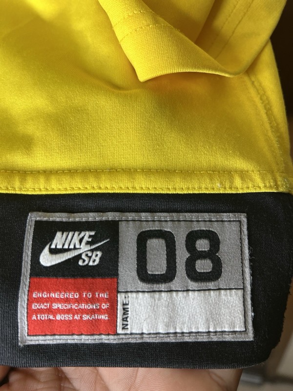2017 Nike SB Brian Anderson Collection Stitched Patch Skater Skate Hockey Jersey gallery