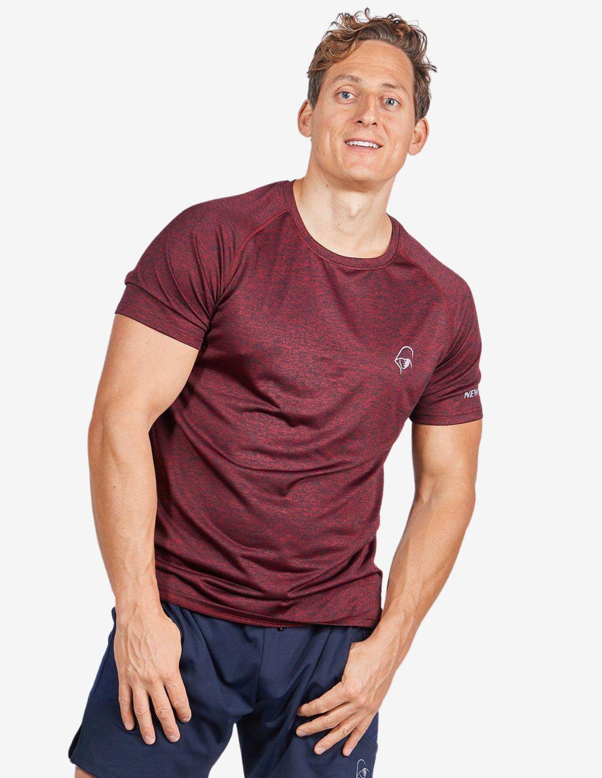 All Day Every Day Tee - Maroon gallery