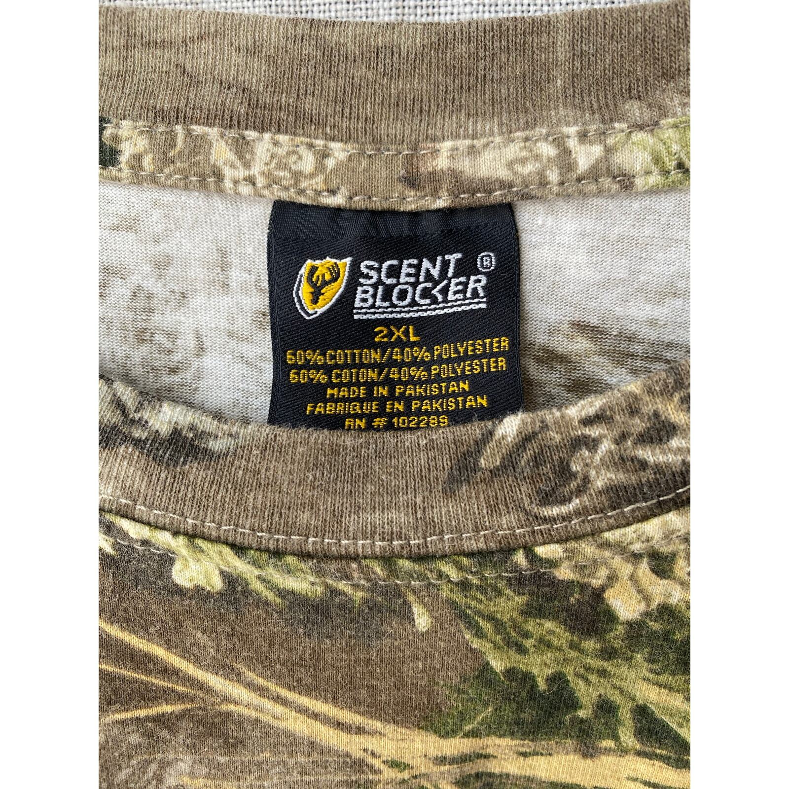 Scent Blocker 2XL Camouflage Hunting Shirt with Scent Control Technology gallery