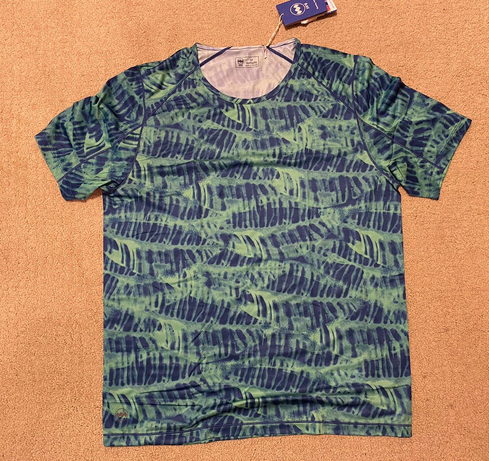 Janji Run All Day Top Cyanotype Print Men’s Size Medium New With Tags