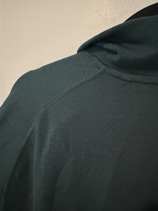 VRST Mens XXL 2XL Circuit Seamless 1/4 Zip Pullover Green Dusk Heather NWT gallery