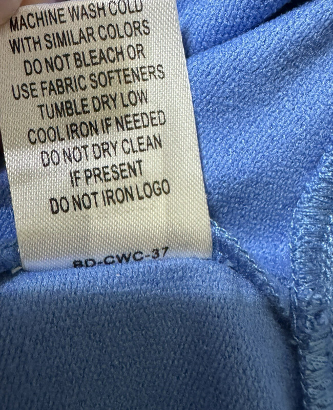 B Draddy Blair Half Zip Mens M Medium Solid Blue Pockets Stretch Golf Flaws gallery