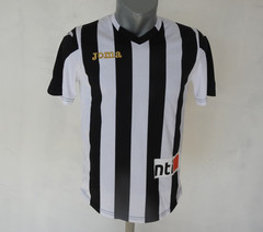 JOMA Mens Activewear Jersey Striped Black White Shirt Size XS Sport