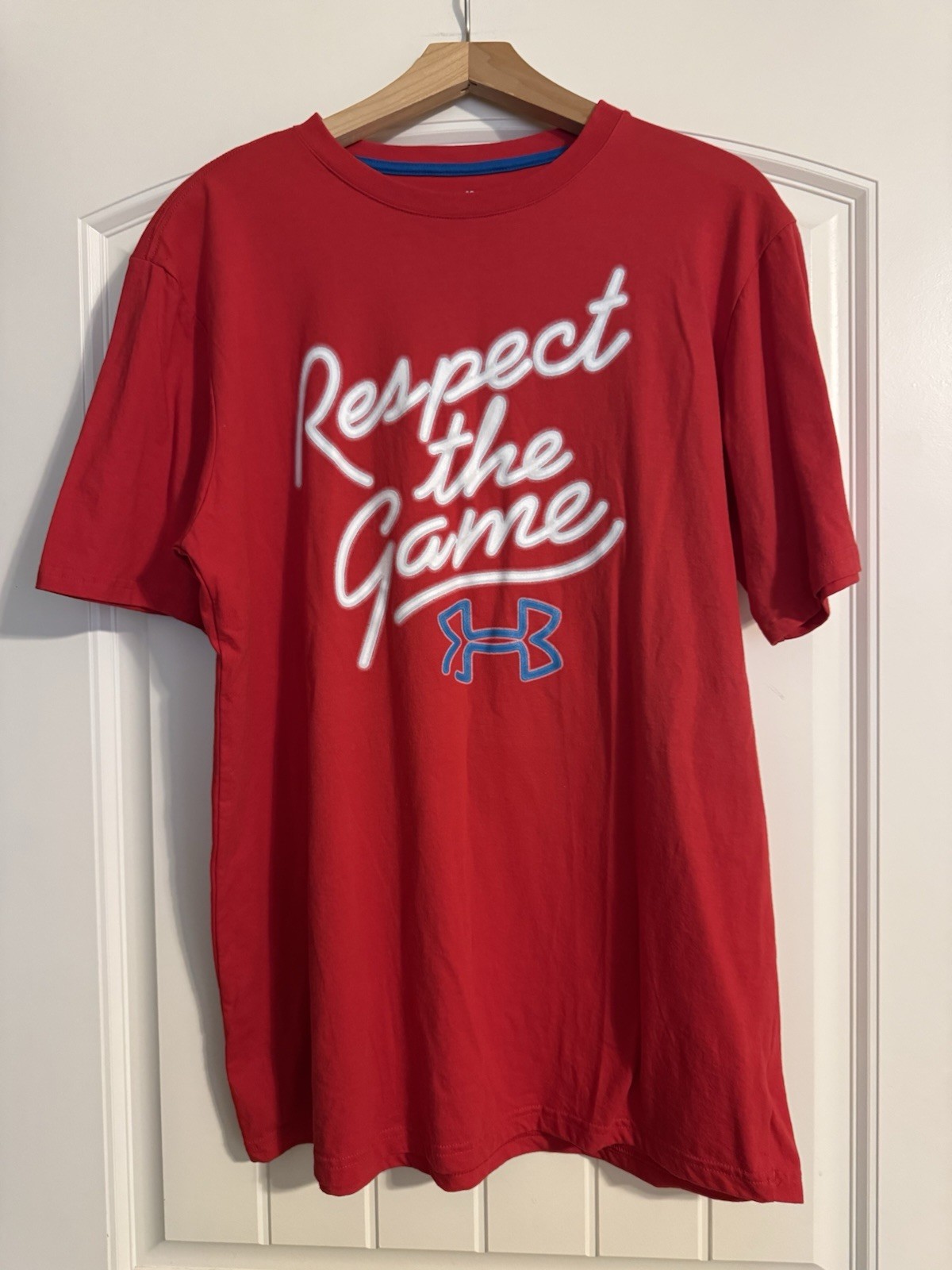 Under Armour Men’s Short Sleeve Respect The Game T-Shirt Size L HeatGear gallery