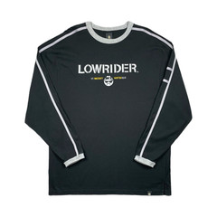 Vintage 90s Lowrider 1977 Whittier Blvd Long Sleeve Cut & Sewn Shirt (XL/XXL)
