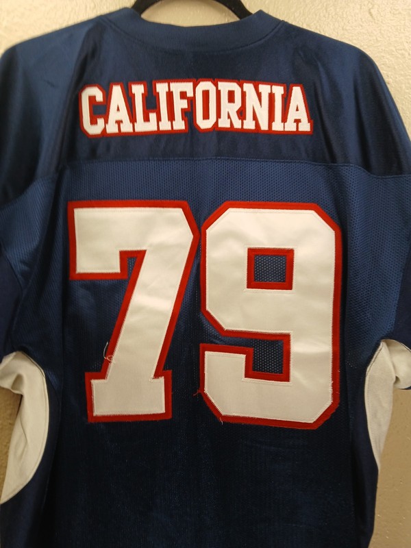 Ben Ali Shriners California #79 Blue Jersey Mens Size XL gallery
