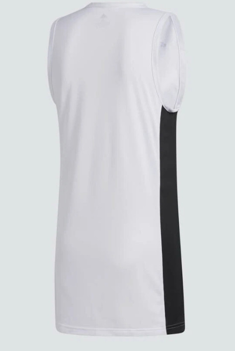 ADIDAS Next Prime Men's Tank 2XL Basketball Training Jersey White Black NWT gallery