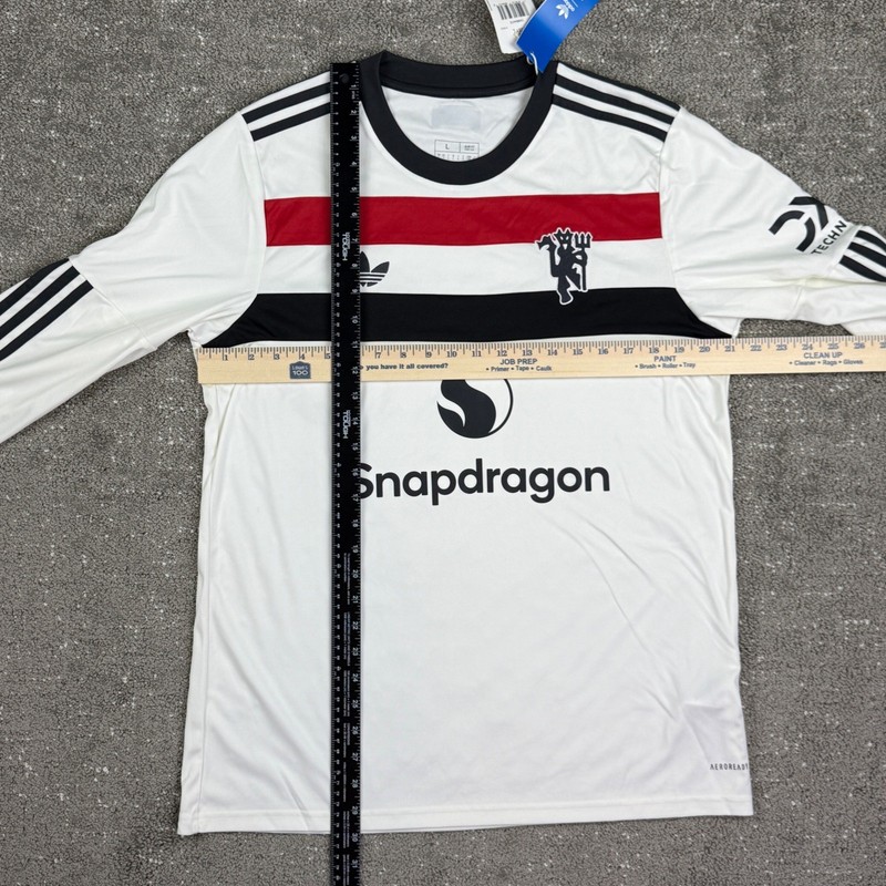 Manchester United adidas Third Authentic Shirt 2024-25 - Long Sleeve Sz L gallery