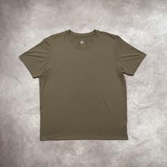 Men’s Alo Conquer Reform Crewneck Short Sleeve Shirt Size XL Olive Tree Yoga