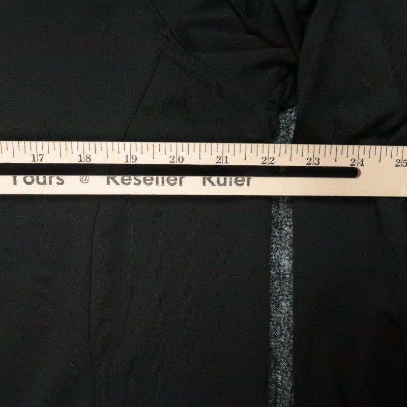 UNRL Pullover Mens Large Black Quarter Zip Performance Elite Line Stretch Envy gallery