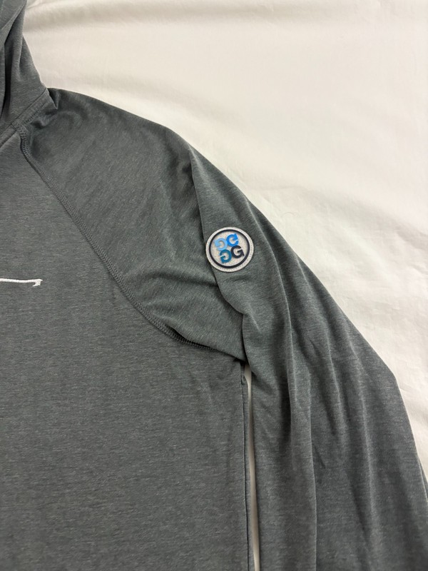 G/FORE Luxe Quarter Zip Mid-Layer Golf Performance Hoodie Men's Sz. M! gallery