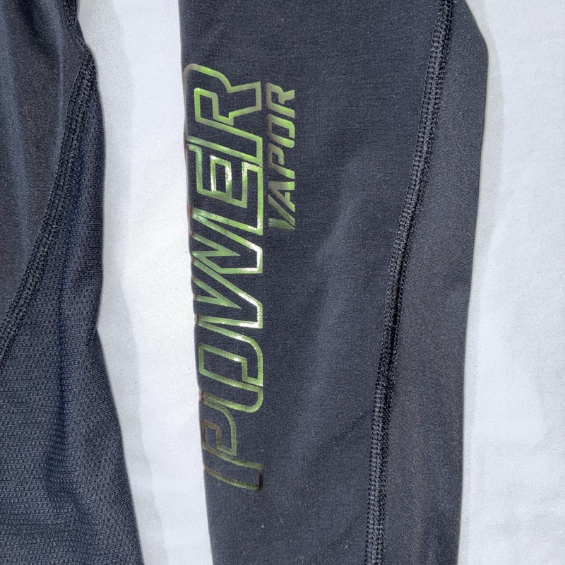 Nike Mens M Pro Combat Hypercool Vapor Power Compression Shirt Long Sleeve Black gallery