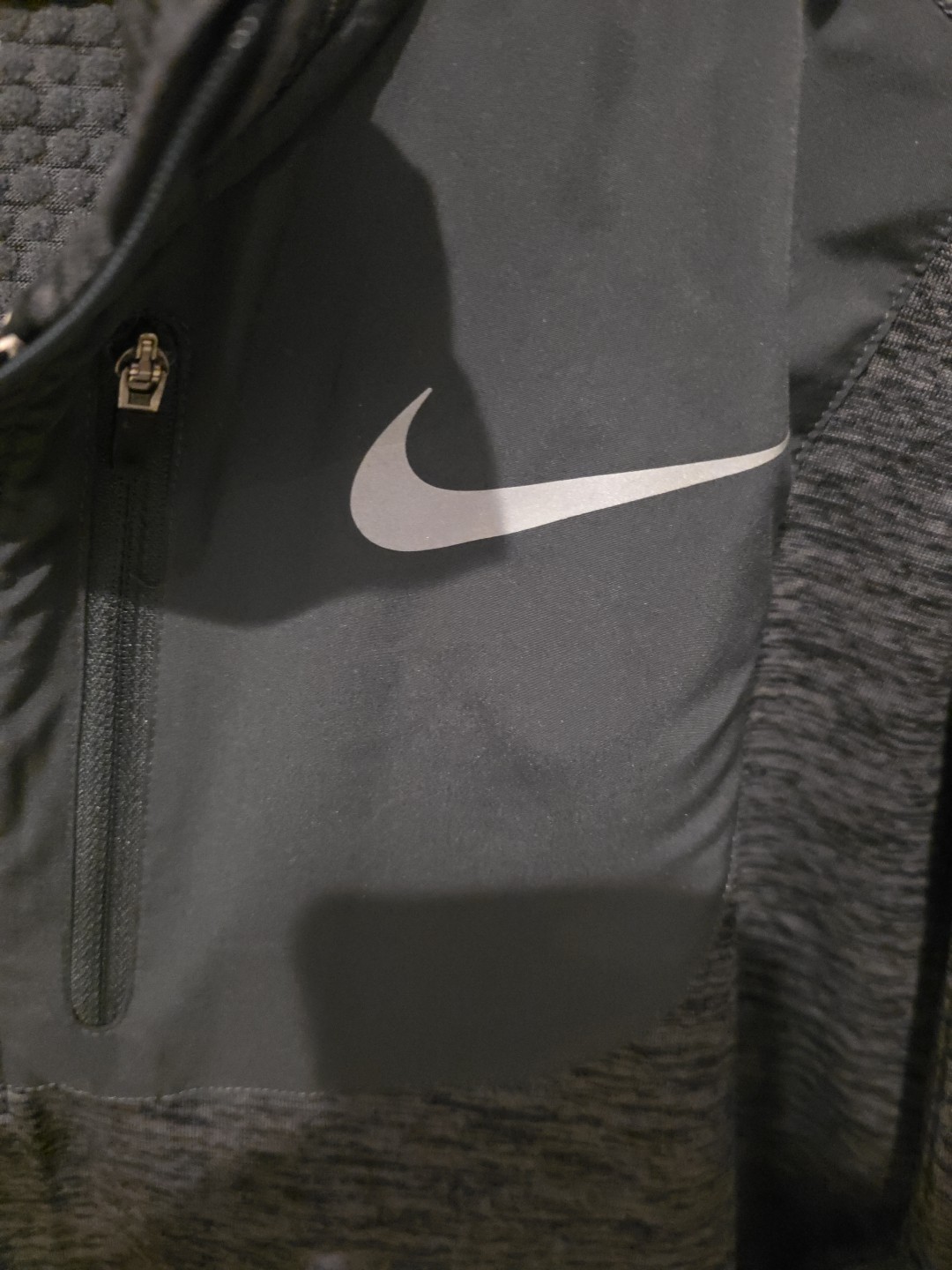 NIKE RUNNING, DRI-FIT….GRAY 1/4 Zip ACTIVEWEAR LONG SLEEVE Xl 23.5×29.5 gallery